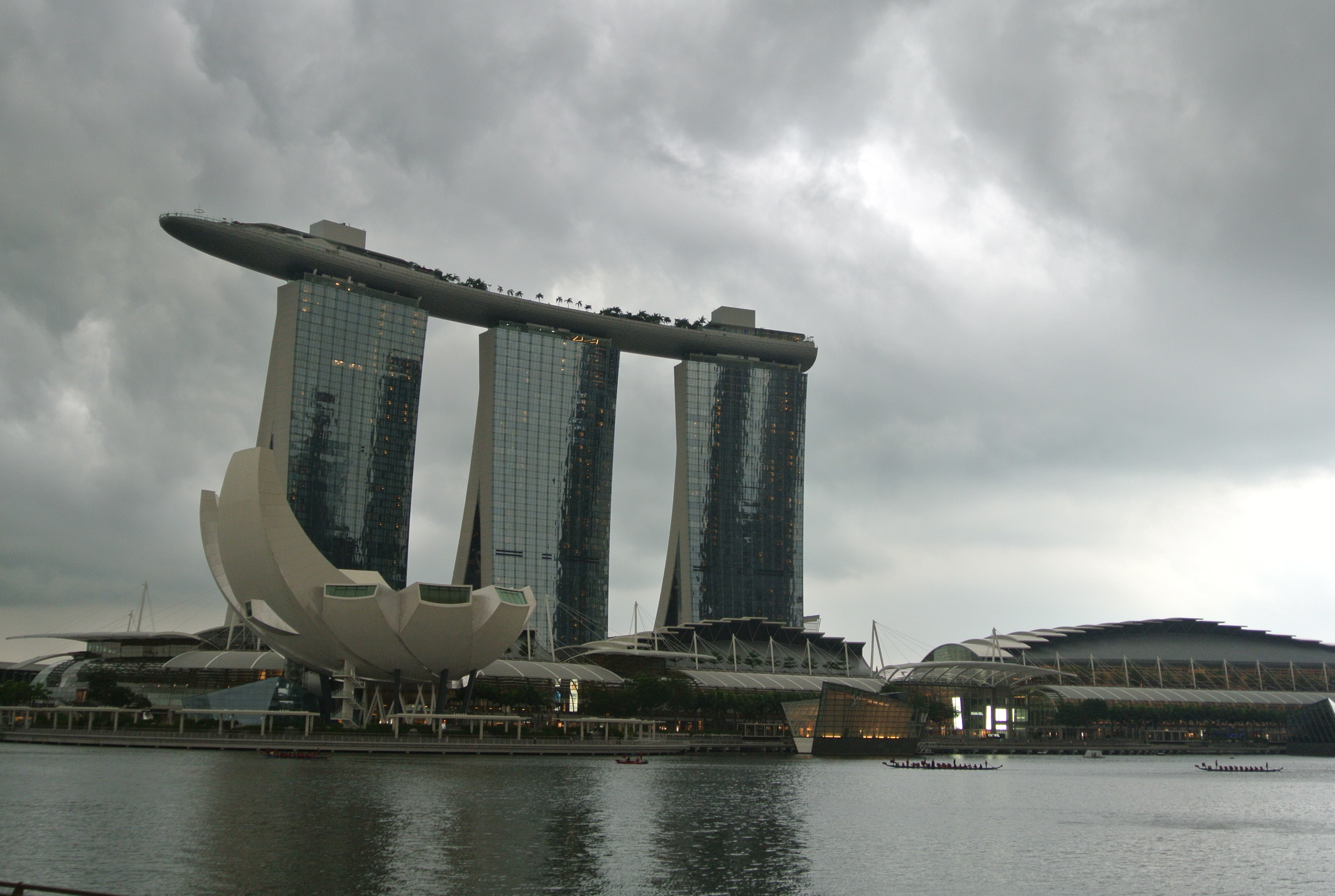 Marina Bay Sands and Science Museum
