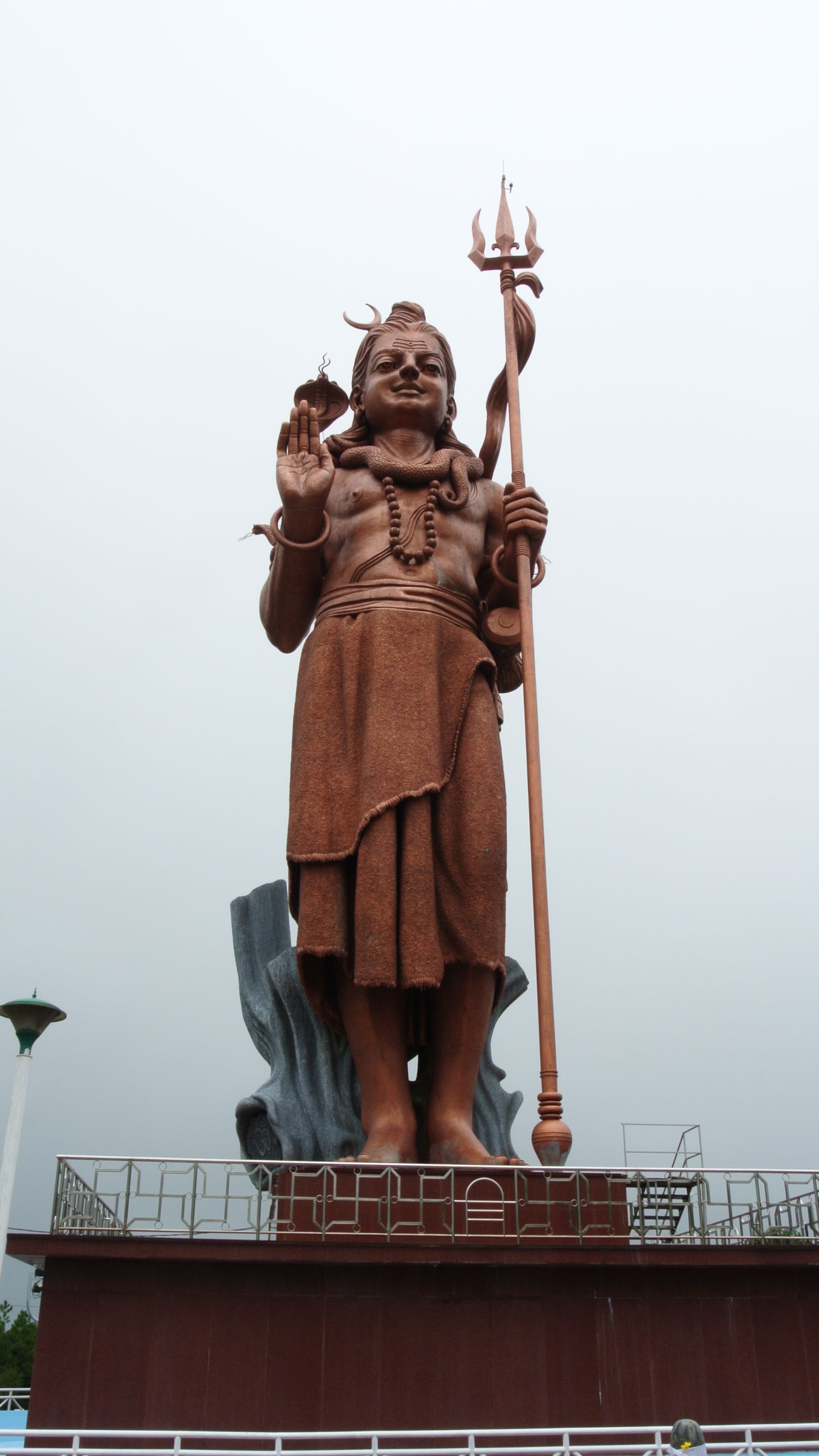 Shiva, the tallest statue on the island